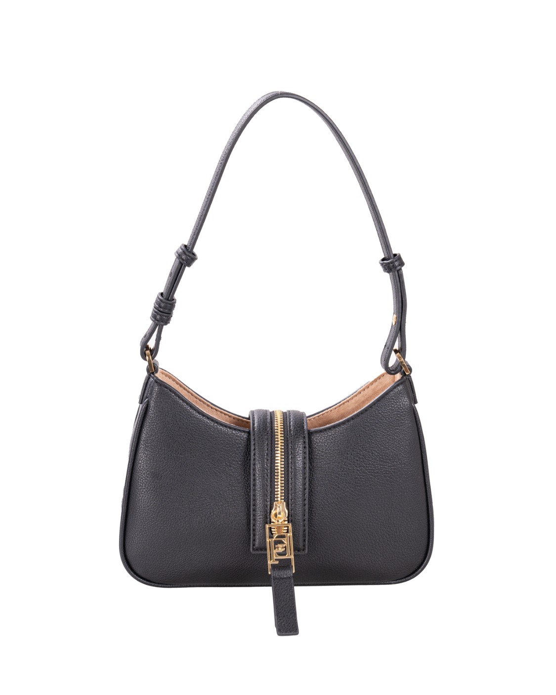 shop ELISABETTA FRANCHI  Borsa: Elisabetta Franchi borsa Hobo Piccola.
Materiale sintetico effetto pelle.
Cerniera rifinita da tirazip logato in metallo dorato. Accessorio in metallo dorato. Dimensioni: 22 x 15,5 x 4 cm.
Composizione: 59% Poliestere 22% Polvere di legno 19% Poliuretanica.
Made in Italy.. BS73A47E2-110 number 9195485